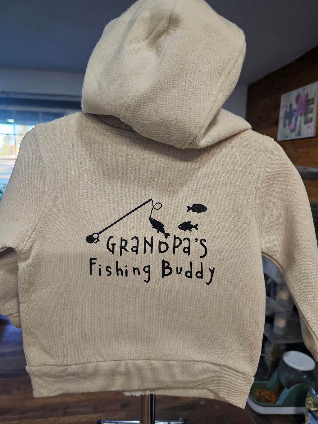 Sand Toddler ZipUp Grandpas Fishing Buddy