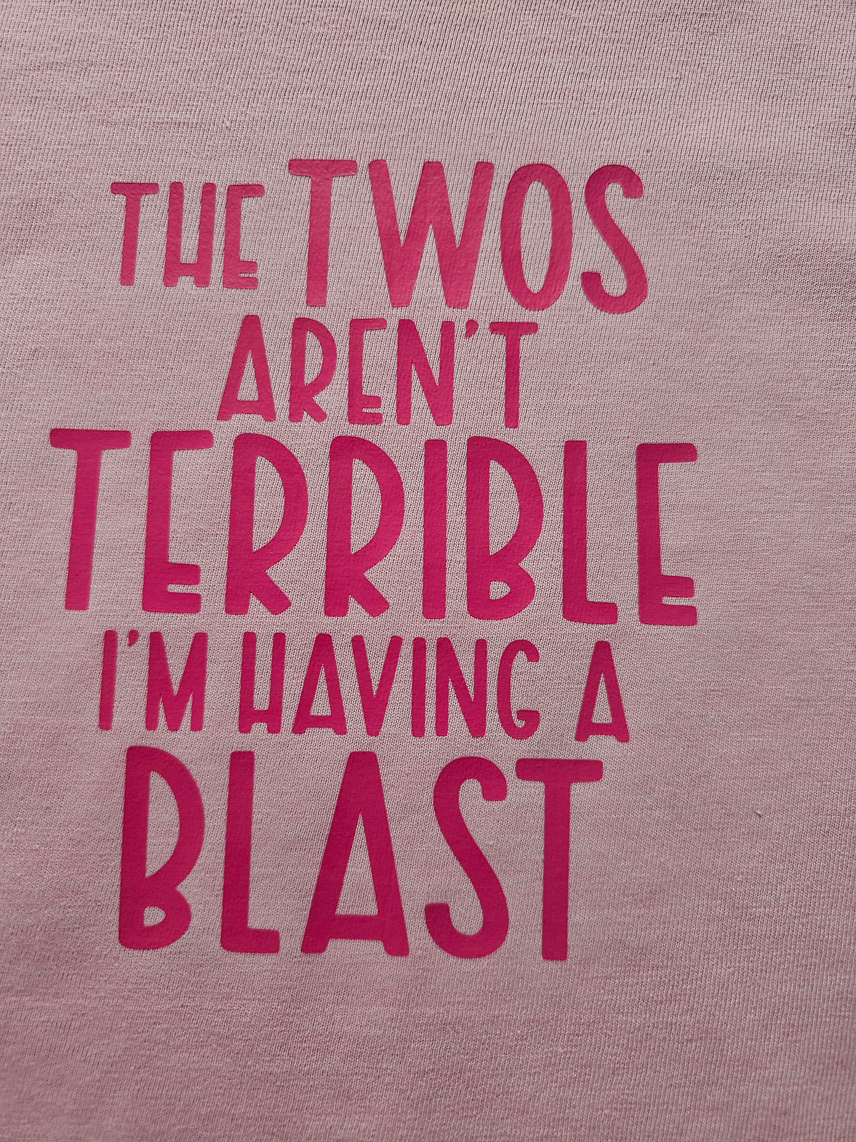 Terrible Twos Toddler Shirt 2T/3T