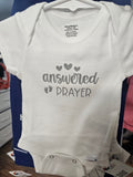 Answered Prayer Infant Bodysuit. Newborn.