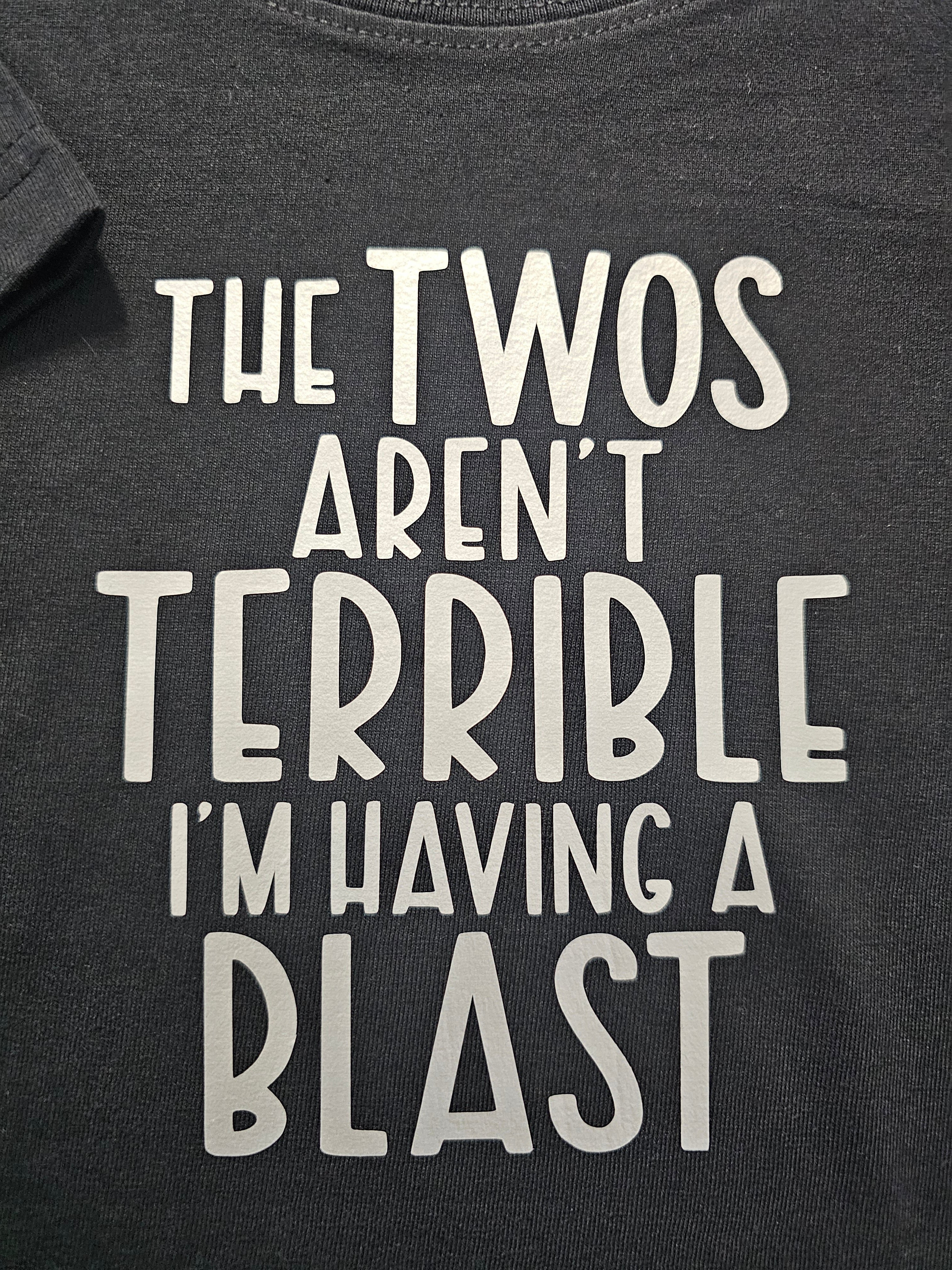 Terrible Twos Toddler Shirt 2T/3T