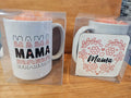 15oz mug MAMA and coaster set Mother's Day