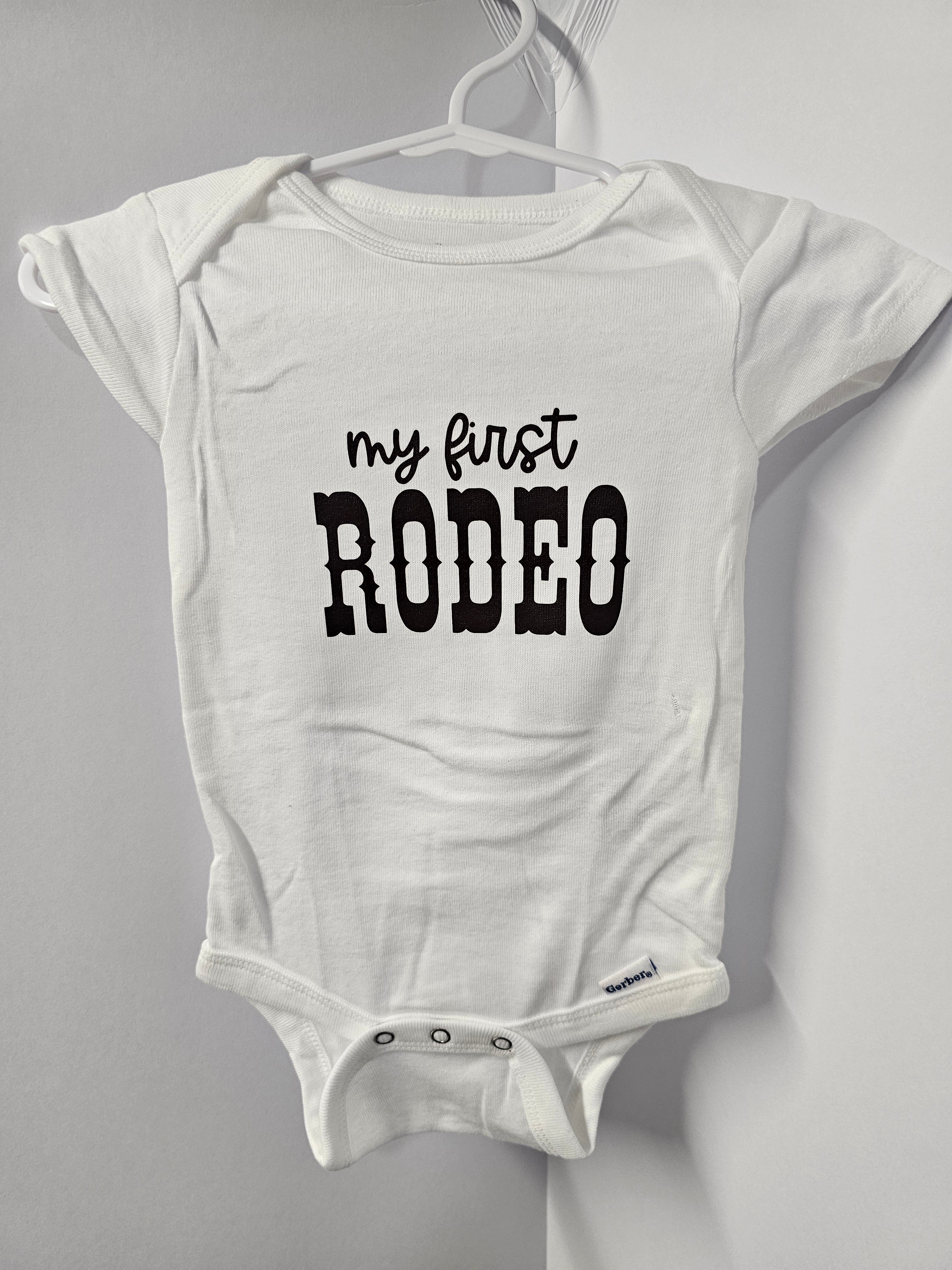 My First Rodeo Infant Bodysuit