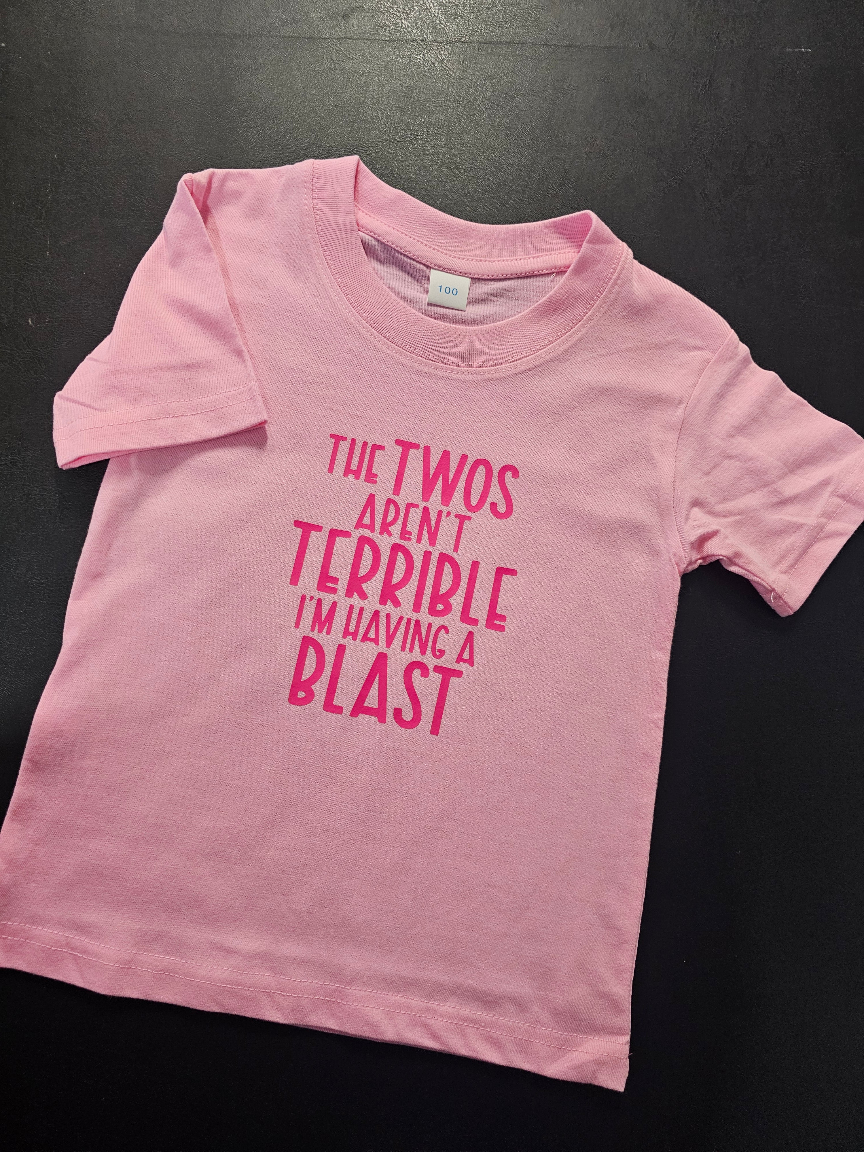 Terrible Twos Toddler Shirt 2T/3T